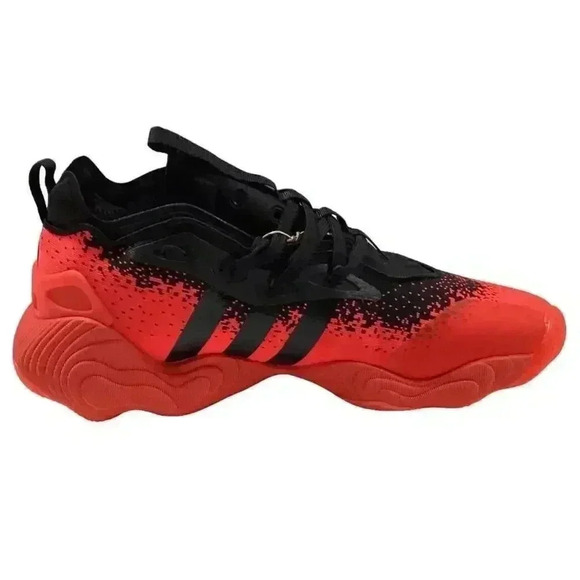 Adidas Basketball Shoes Black Red Mens Size 11 Trae Young 3 Sneakers NEW main image 7